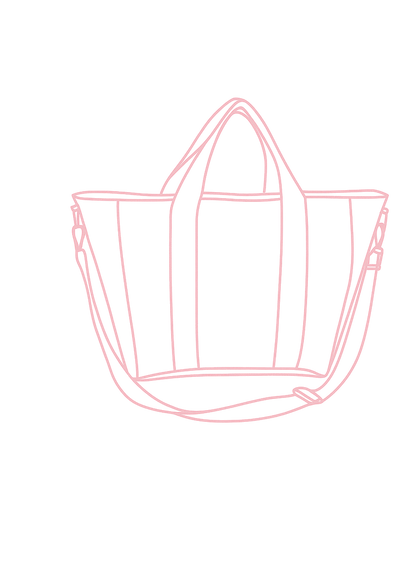 Sac mini cabas Delphine personnalisable. Créez votre sac en choisissant vos tissus intérieurs et extérieurs. Création sur mesure